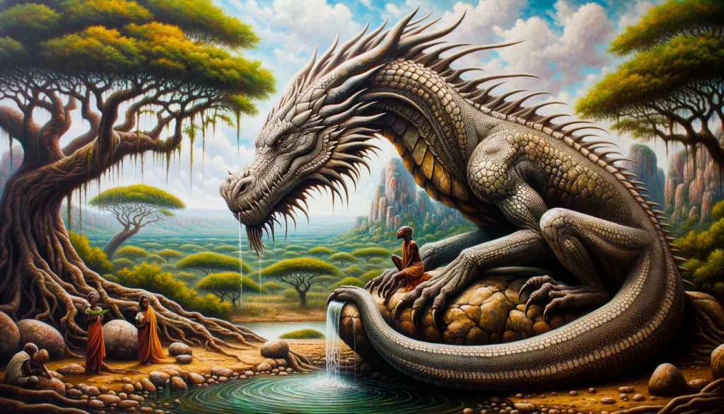 African Dragon - Folklore Dragons