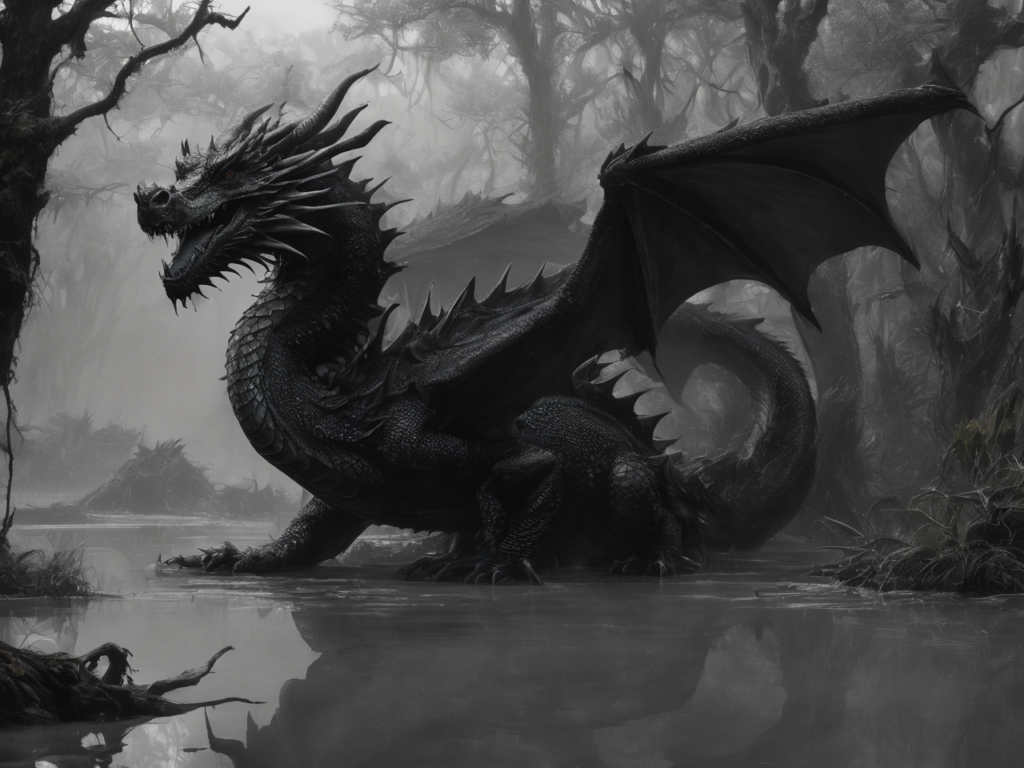 Black Dragon - Chromatic Dragons