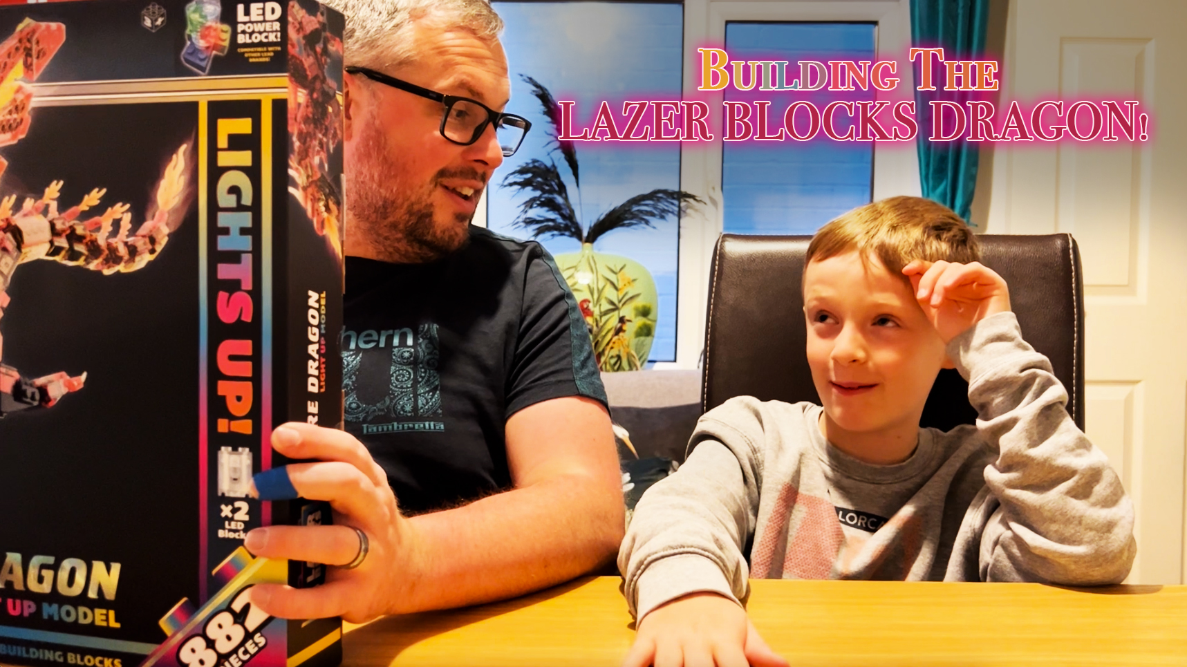 Video: Building the Lazer Blocks Dragon - Everything Dragon